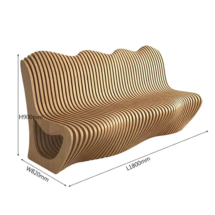 Parametric Wooden Bench
