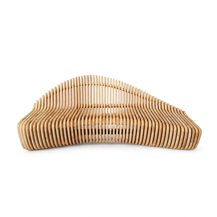 Parametric Wood Slat Bench