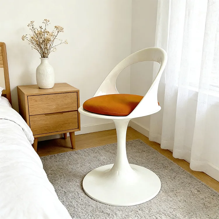 صندلی سالن مدرن Tulip Cutout FRP